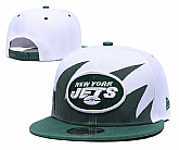 Jets Team Logo White Green Adjustable Hat GS,baseball caps,new era cap wholesale,wholesale hats
